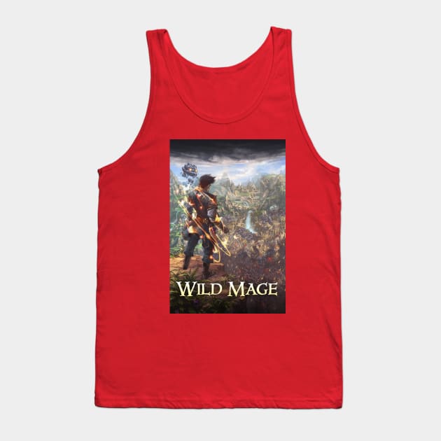 Wild Mage: Water and Stone (Legacy of the Blade) Tank Top by Joseph J Bailey Author Designs